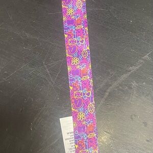 Disney Purple and Pink Patterned Lanyard
